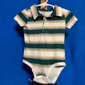 Carter’s Boys striped onesie size 18mo